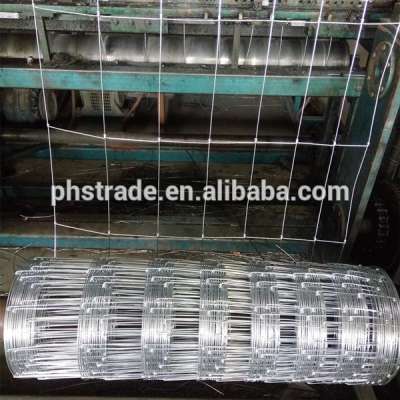 High quality hot dipped galvanized field fence sheep fence/grassland fence/metal livestock farm fence panel